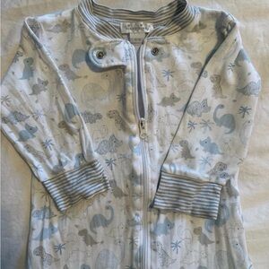 Kissy Kissy Blue and Gray Dino Kids Pajamas